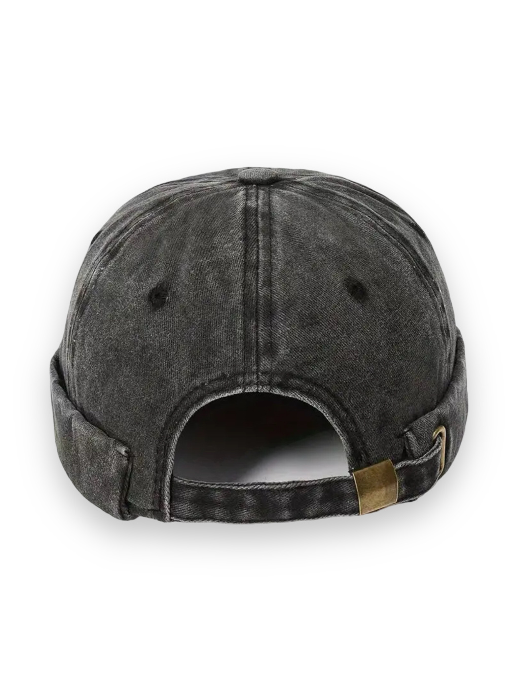 Jeans-Docker Cap Schwarz