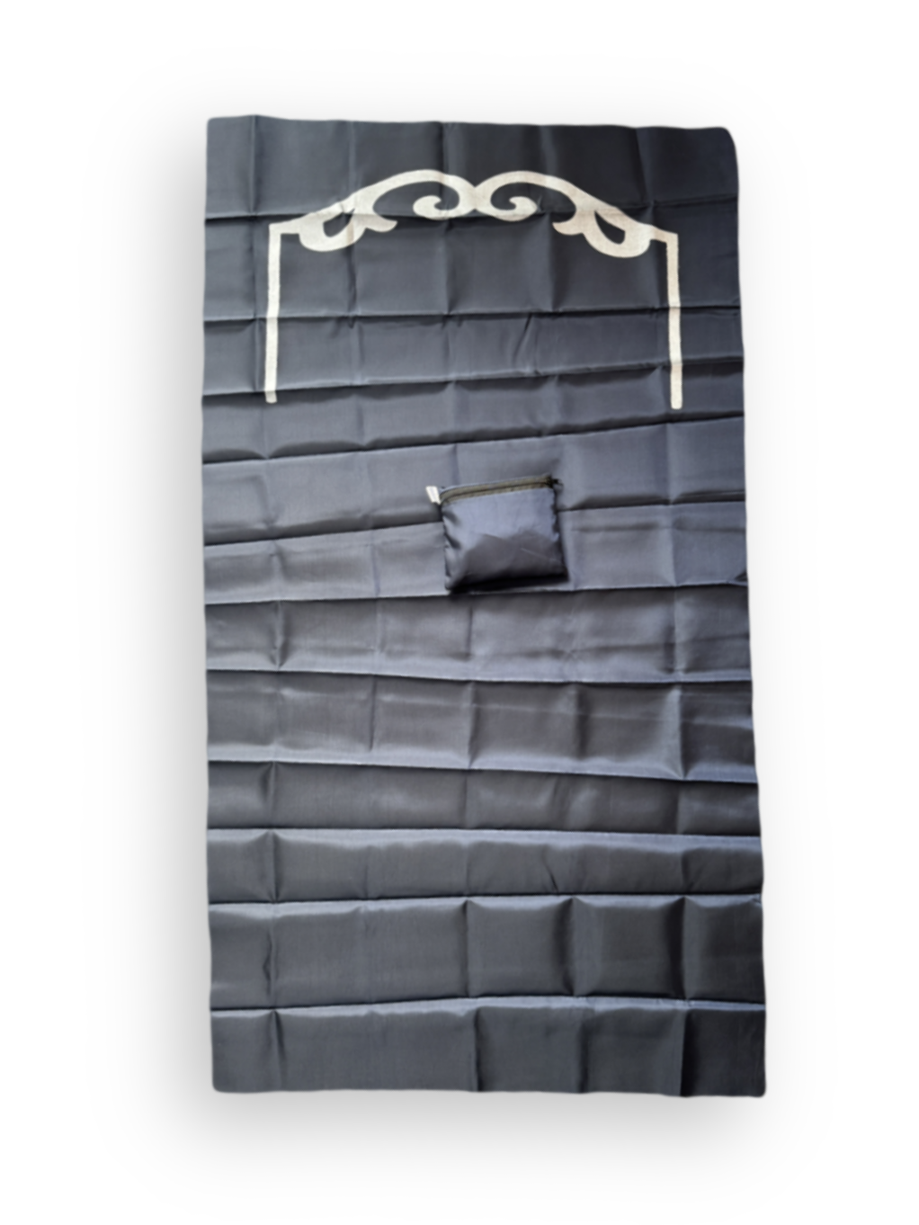 Mini Taschengebetsteppich schwarz