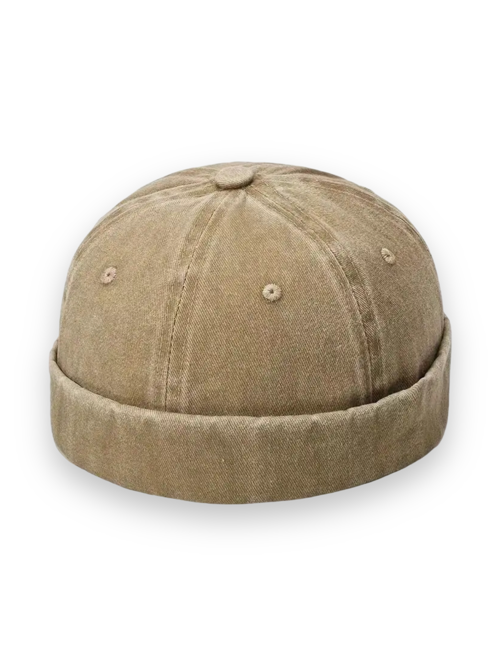 Jeans-Docker Cap Beyge