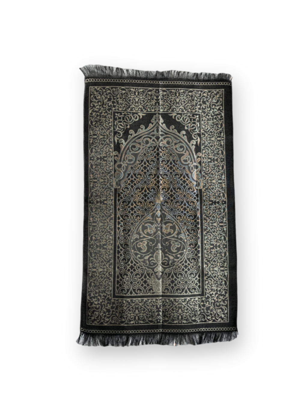  den edlen Quran, einen handgefertigten Gebetsperlen, einen eleganten Gebetsteppich