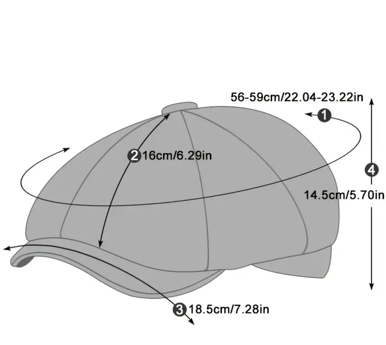 Klassische Flachkappe