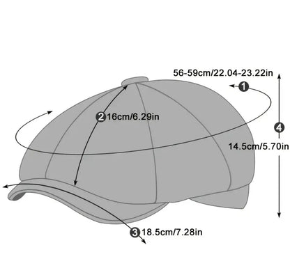 Klassische Flachkappe