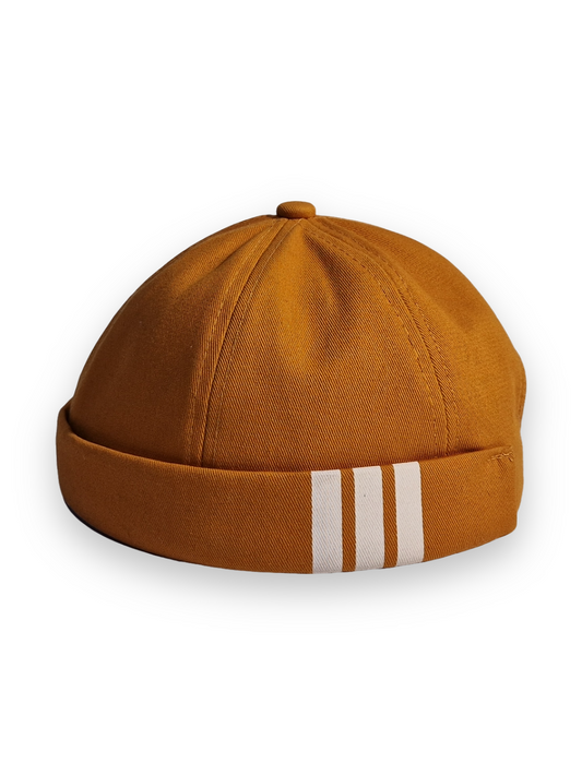 Docker Cap Gelb + Weiss