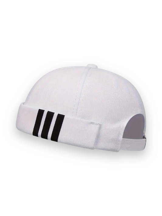 Docker Cap Weiss + Schwarz